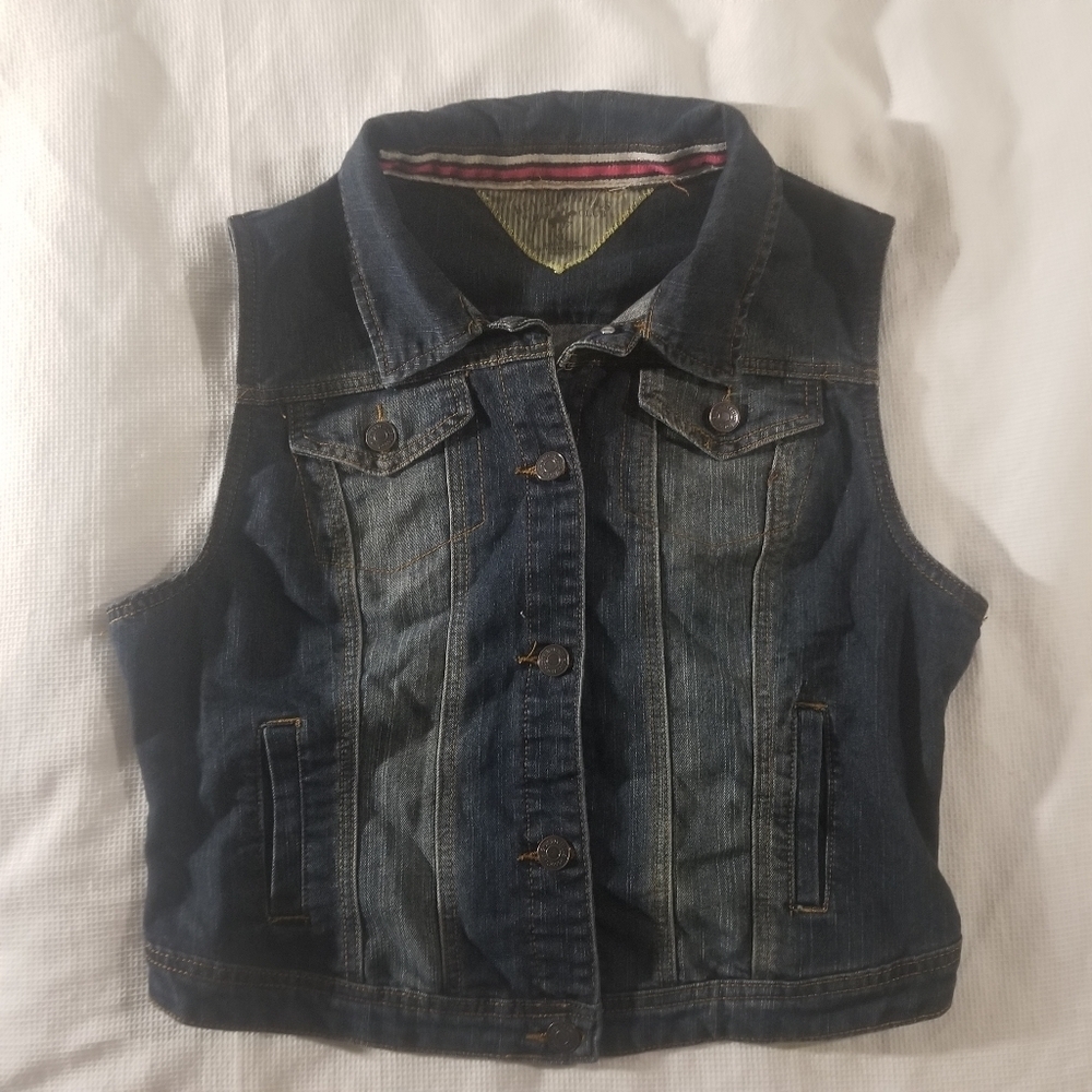 Beverly Hills Polo Club Denim Jean Vest